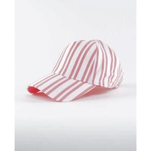 Lululemon Classy Cap Run Hat One Size 0/S Twin Stripe Love Red Strap Back Adjust